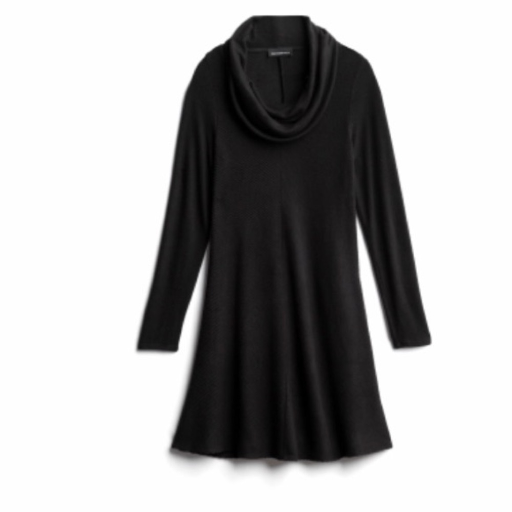 FORTUNE + IVY: Elisha Cowl Neck Hacci Knit Dress